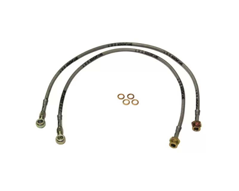 Skyjacker Stainless Steel Brake Line Front 8600 GVWR Or Greater Lift Height 3-4 Inch Pair Chevrolet Suburban | GMC 1979-1991 - FBL27