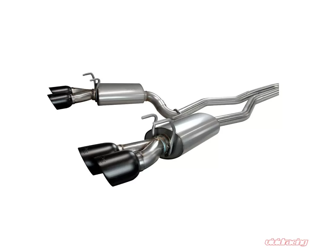 Kooks Complete OEM x 3" Catback Exhaust System w/ Quad Black Tips