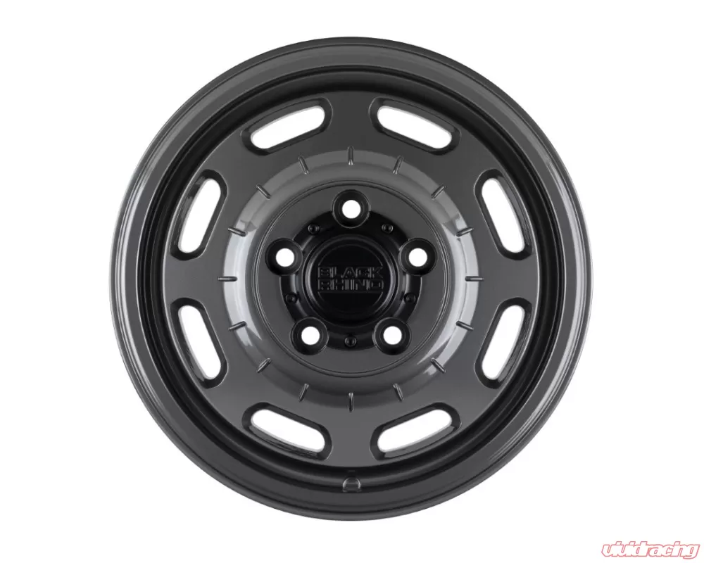 Black Rhino Bandolier Wheel 16x8 6x130 38 Gloss Gunmetal | 1680BDR386130G84