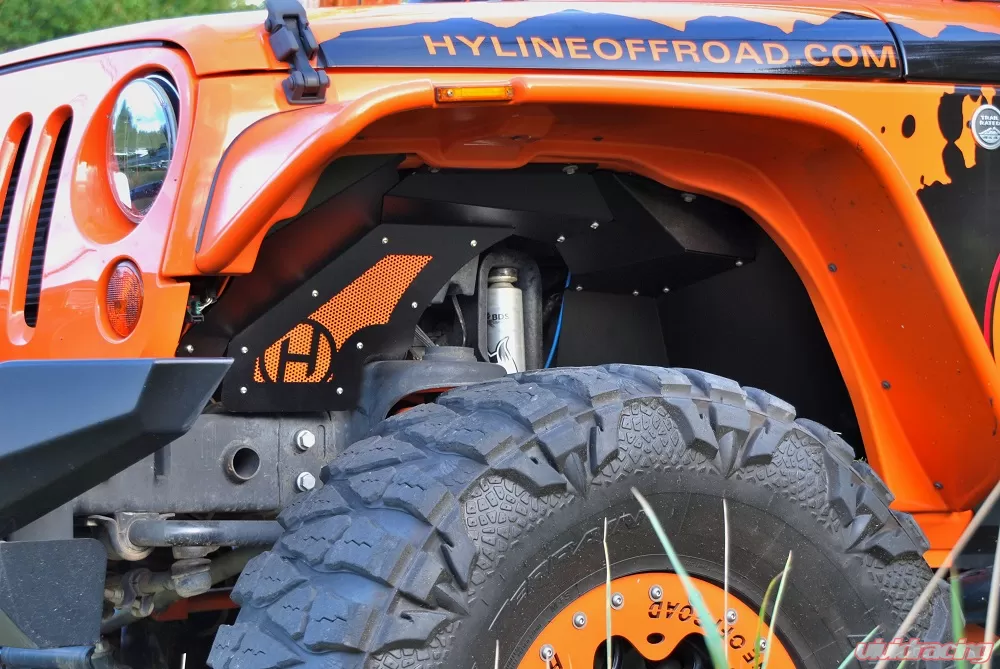 Wrangler JK Inner Fender Liners Bare Hyline Offroad 400.300.140