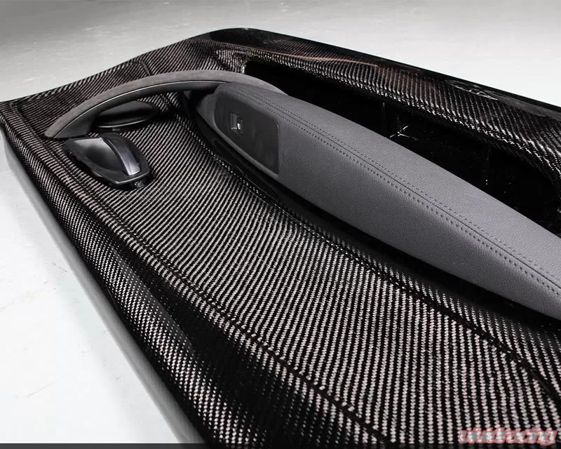 RevoZport Carbon Interior Door Panels Front Pair BMW 1 Series E82 08-14