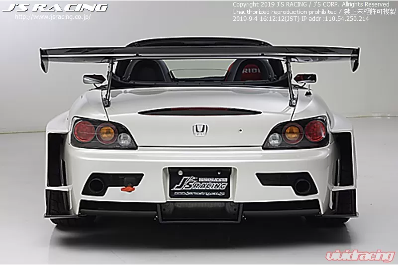 Js Racing Type Gt Rear Bumper Honda S Gtr S