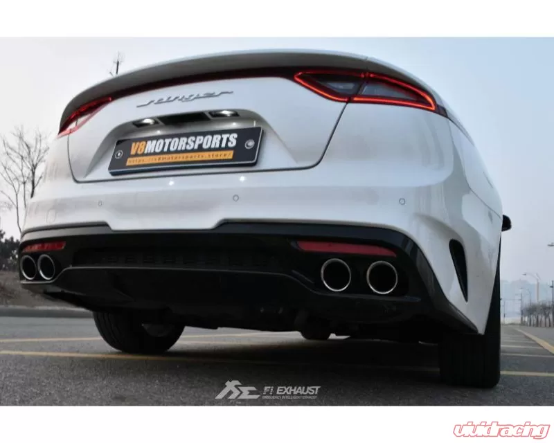 FI Exhaust Valvetronic Muffler Kit w/ Standard Remote Kia Stinger GT ...