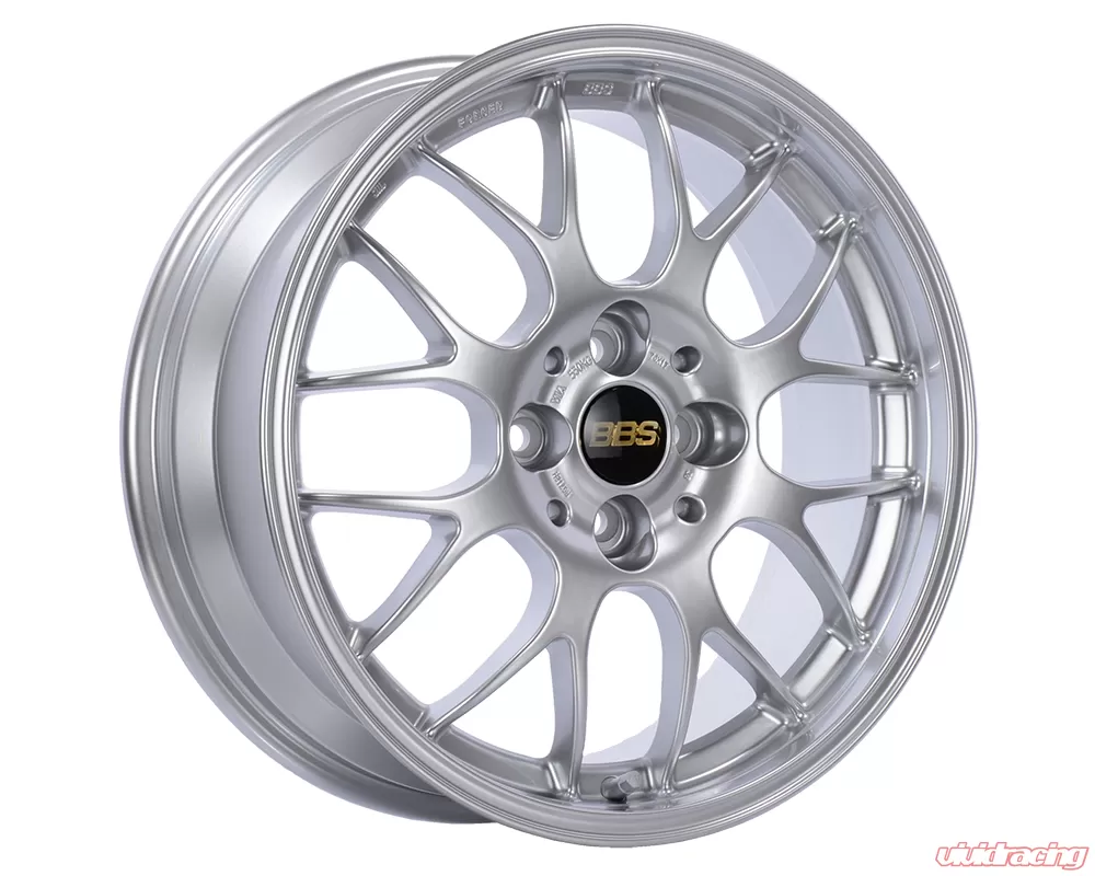 Bbs Rg R Wheel 17x7 4x100 38mm Diamond Silver Rg712hdsk Rg712hdsk