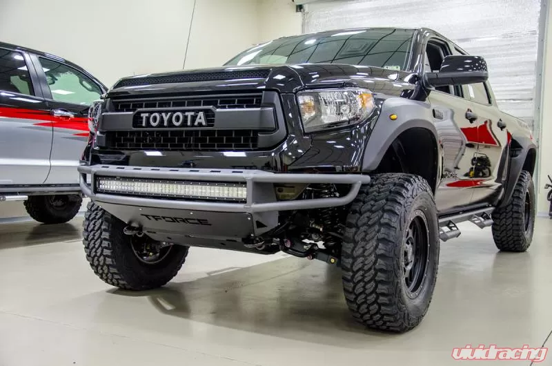 T141MRDS-TX | N-Fab Textured Black M-RDS Pre-Runner Front Bumper Toyota ...