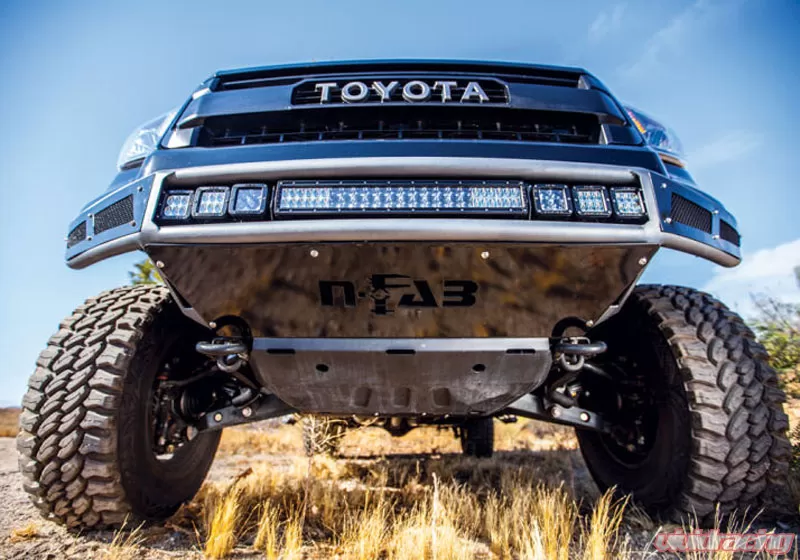 N-Fab Gloss Black M-RDS Pre-Runner Front Bumper Toyota Tundra 07-13 ...