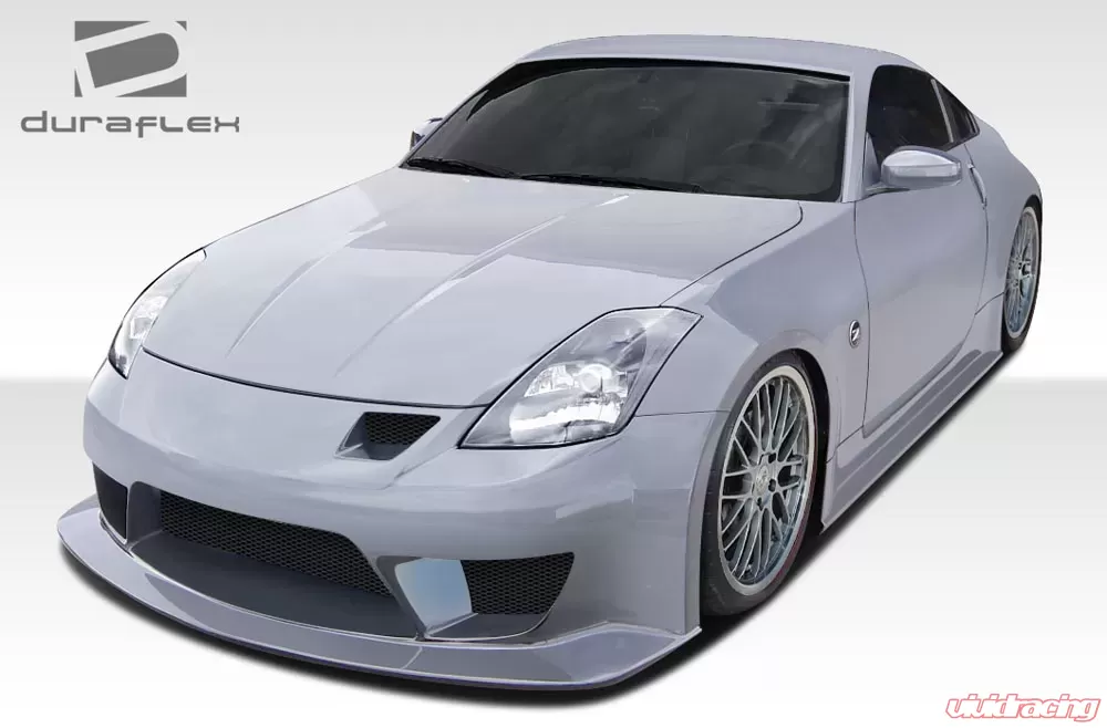 2003-2008 Nissan 350Z Z33 Duraflex J-Spec 2 Front Bumper Cover - 1