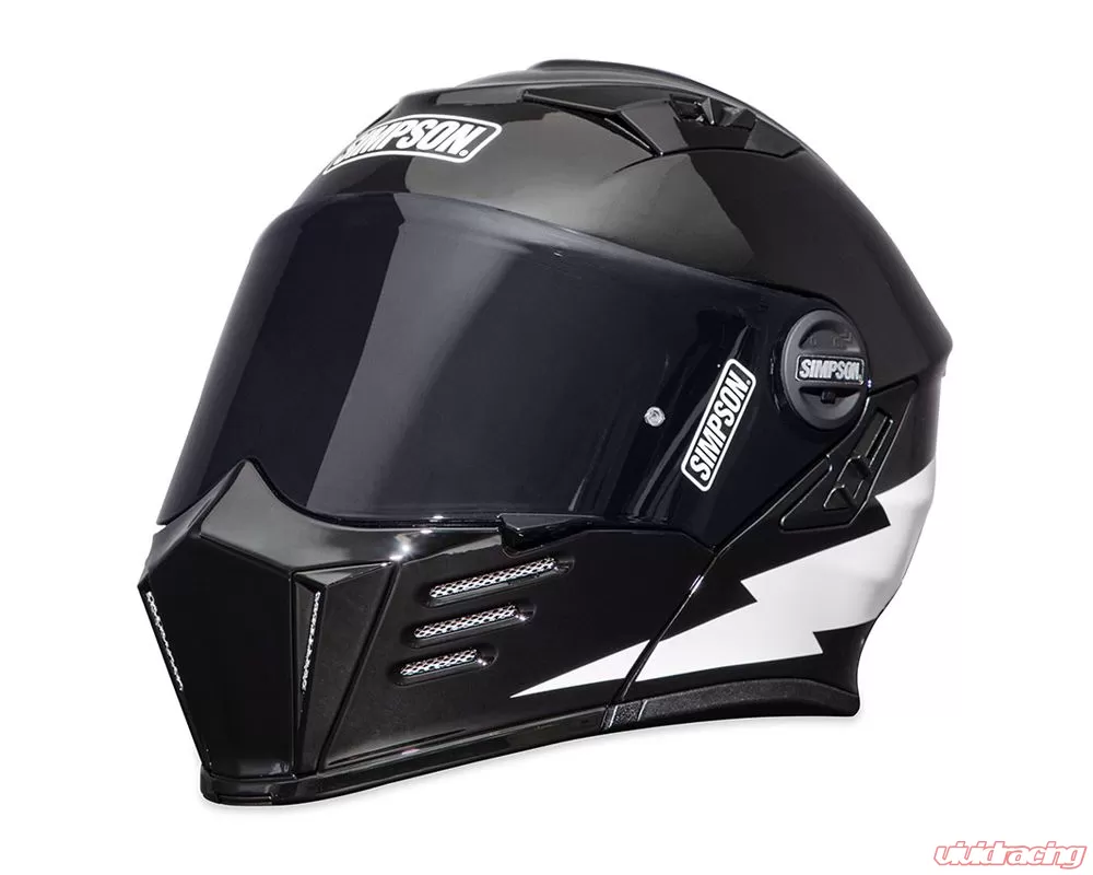 Simpson Racing Motorcycle Limited Edition MOD Bandit US Hellfire Helmet ...