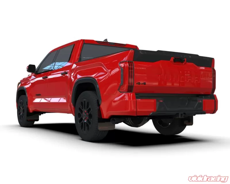 Rally Armor Black UR Mud Flap Red Logo Toyota Tundra 20222024 MF110