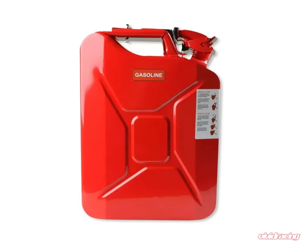 Anvil Off-Road Jerry Can Red - 5.3 Gallon (20 Liter) Steel w
