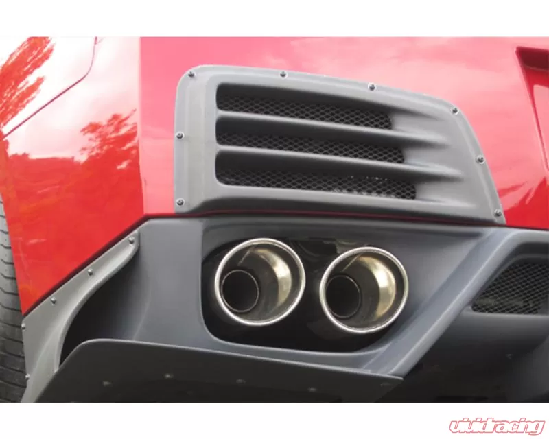 Charge Speed Frp Zenki Chuki Rear Bumper Duct Cowl Nissan Gtr R