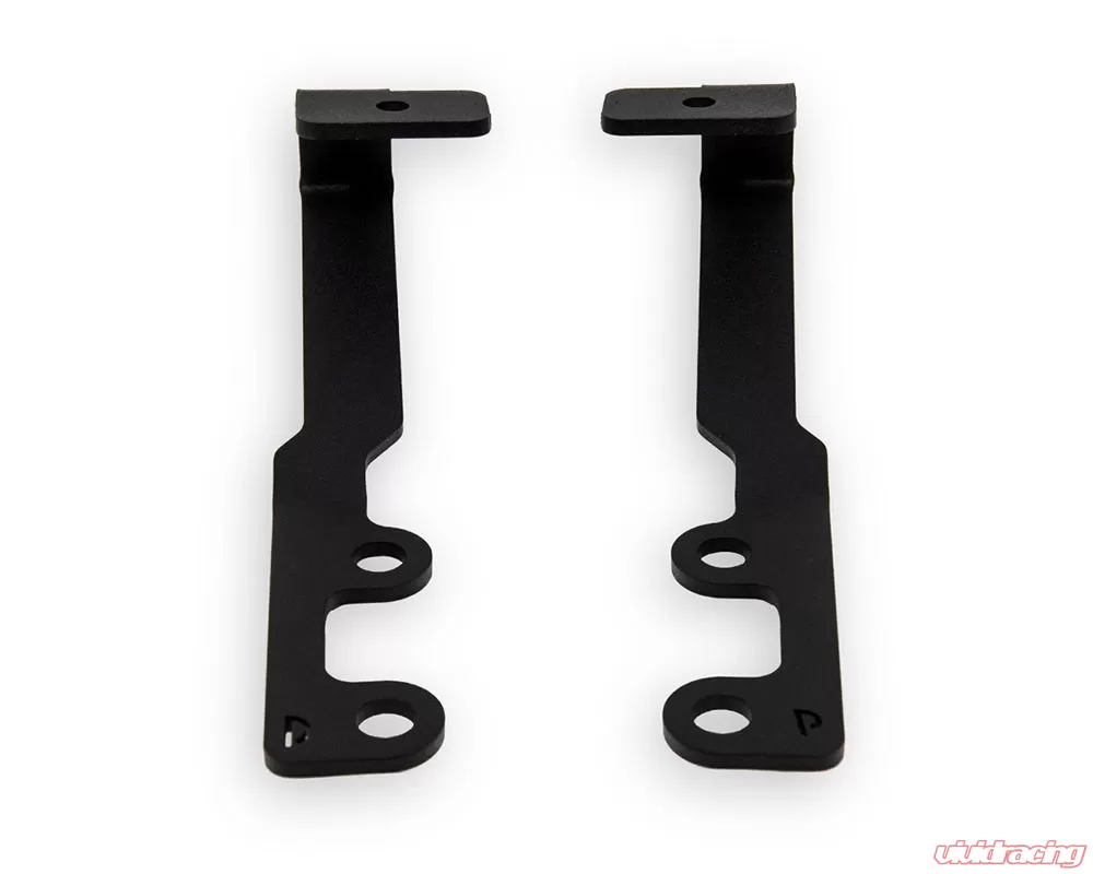 Cali Raised LED Low Profile Ditch Light Brackets Kit | (2) 3x2 18W ...