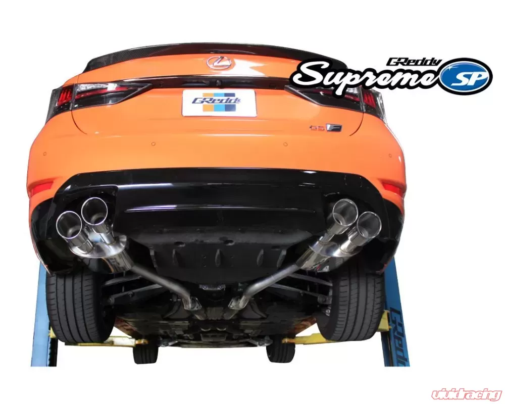 GReddy Supreme SP Exhaust System with Quad Tips