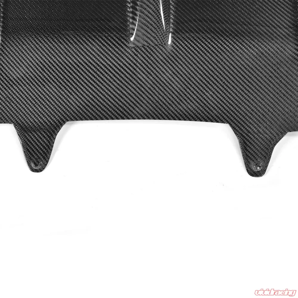 Vr Aero Carbon Fiber Rear Diffuser Porsche Macan 2014 2020 Vr Macan 612