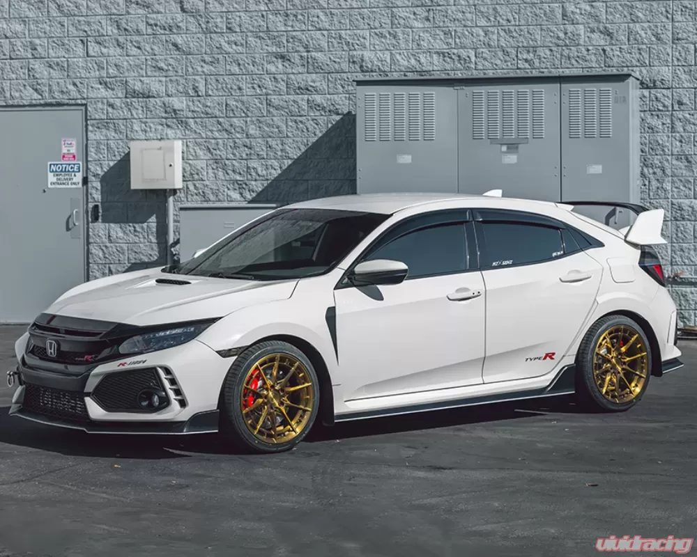 Honda Civic Type R with VR Forged D03-R in Matte Black