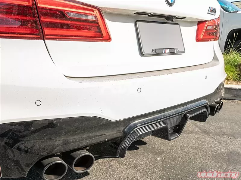 BMW F90 M5 RWS Carbon Fiber Rear Diffuser