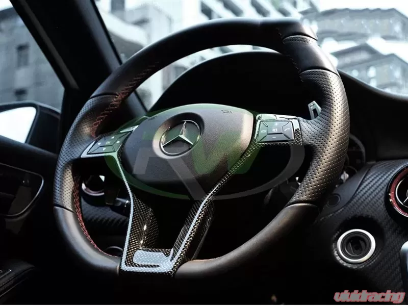 RW Carbon Fiber Steering Wheel Trim Mercedes-Benz W176, W246, X204  2011-2020