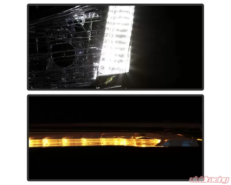 Xtune OE Chrome LED DRL Projector Headlights Cadillac ATS 2013