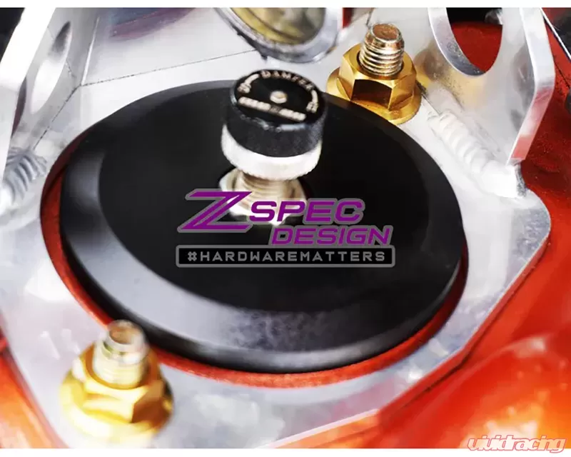 ZSPEC Design Silver Titanium Grade-5 Shock Tower Flare Nuts Nissan 