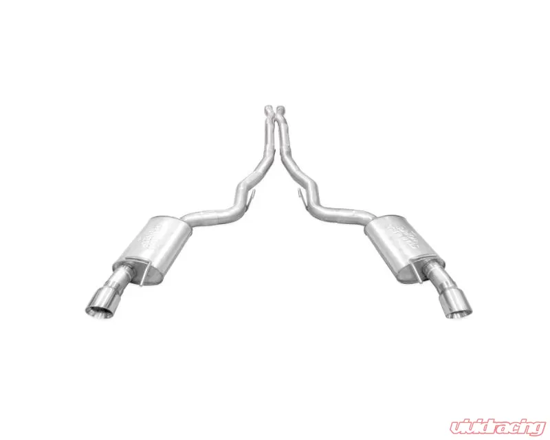 Stainless Works Catback Dual Tips Redline Sound XPipe Performance