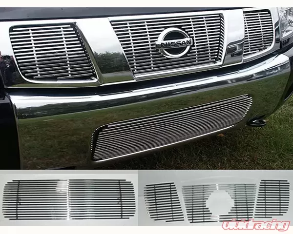 Quality Automotive Accessories 4 Piece Billet Grille Overlay