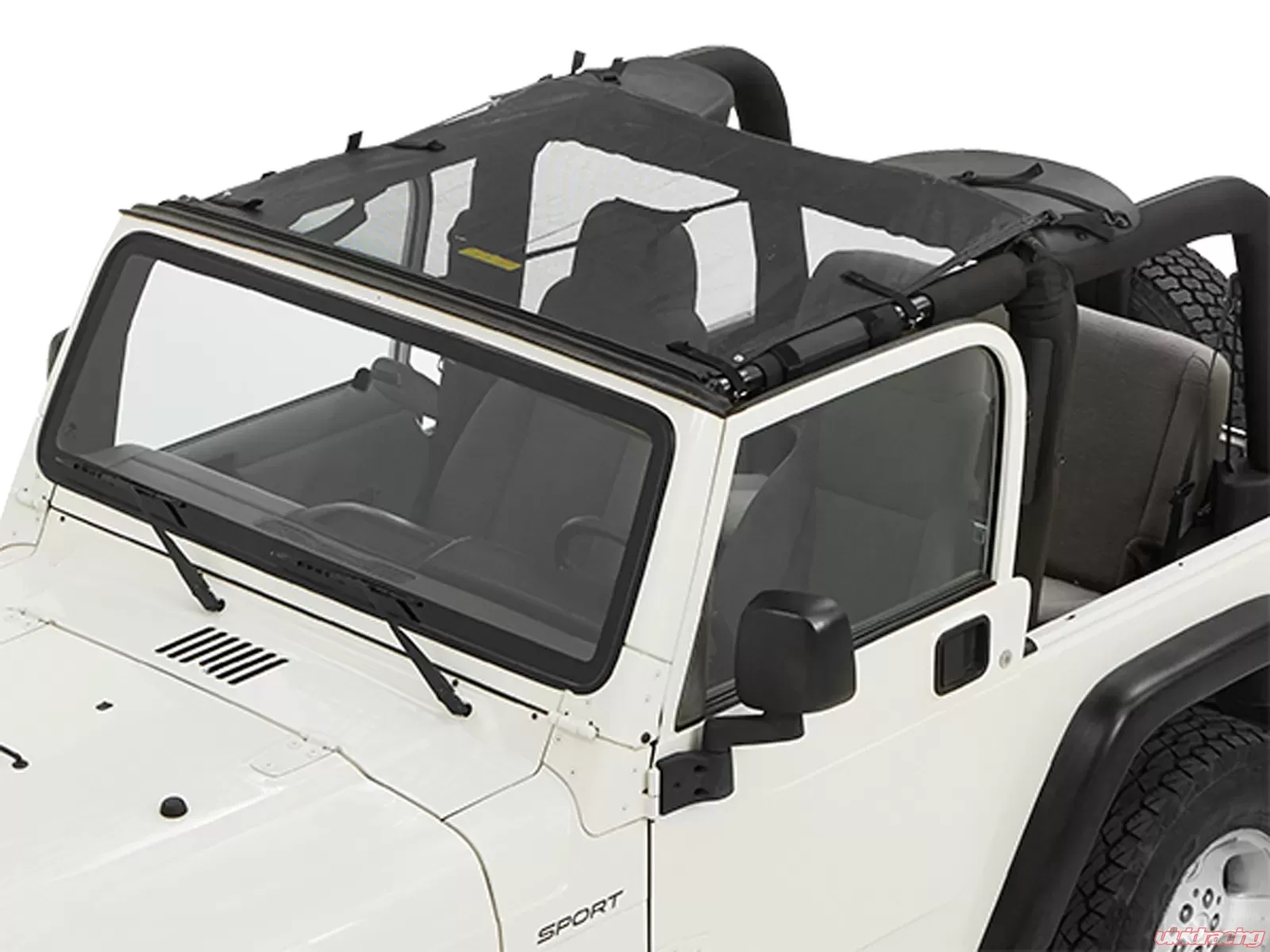 Bestop Mesh Sun Standard Targa Style Bikini Top Jeep Wrangler 1997