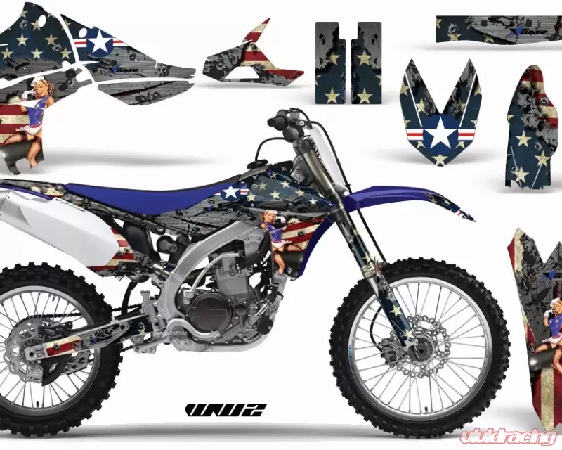 AMR Racing Dirt Bike Graphics Kit Decal Sticker Wrap For Yamaha