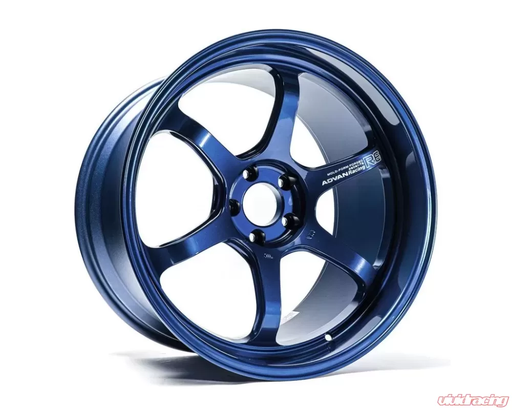 Advan R6 Wheel 20x10 5x114.3 35mm Racing Titanium Blue | YA60K35EDP