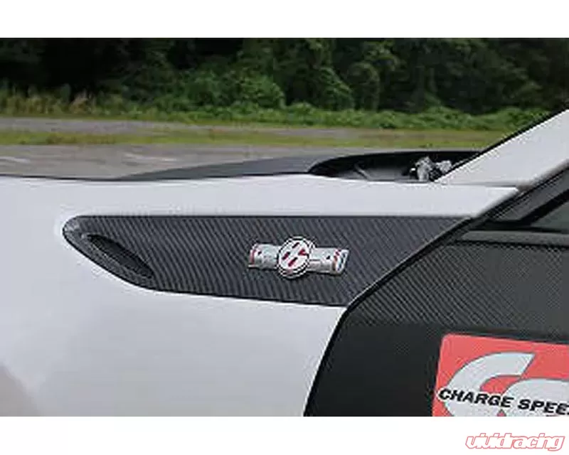 Charge Speed Carbon Fender Garnish Cowl (Japanese CFRP) 2013-2018