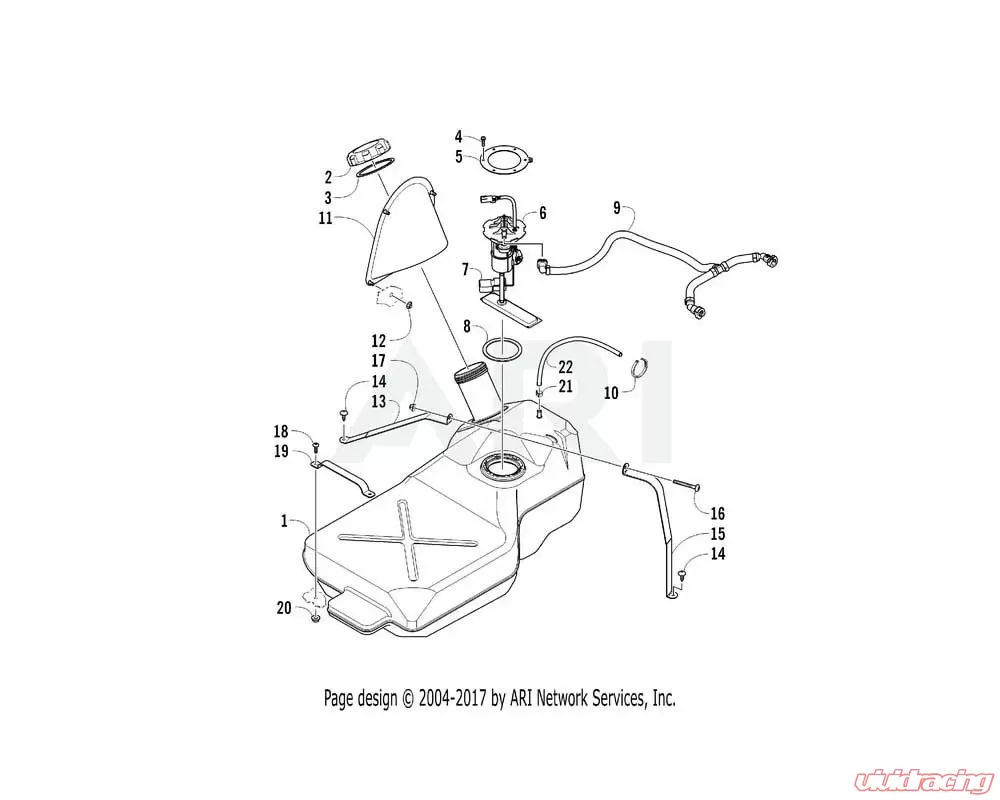 Arctic Cat OEM Fuel Pump Kit | (Inc. 7 8) | 0570-435