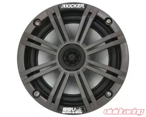 SSV Works 6.5 Inch Behind The Head Speaker Pods w/ WP-A6 120 Watt