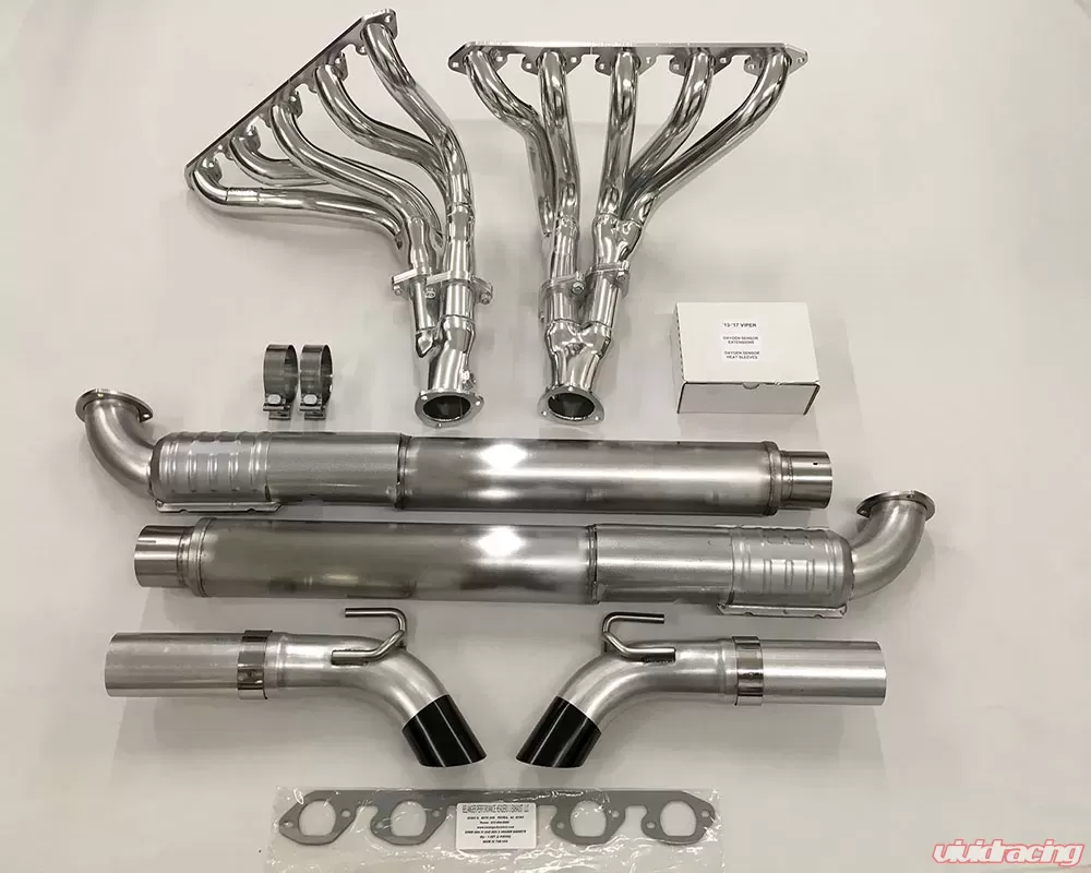 Belanger 3 inch Mid Pipes w/ Cats | Flex Pipes and Brackets manifold Dodge  Viper SRT Roadster | Coupe/ACR 03-06
